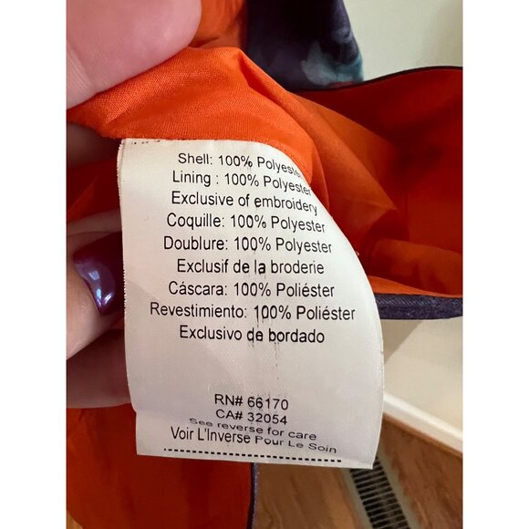 Anthropologie Pankaj &‎ Nidhi Octave Dress Embroidered Purple Boho Cocktail Sz 4 - Picture 5 of 6